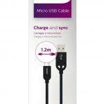 کابل تبدیل USB به microUSB فیلیپس مدل DLC2618 طول 1.2 متر