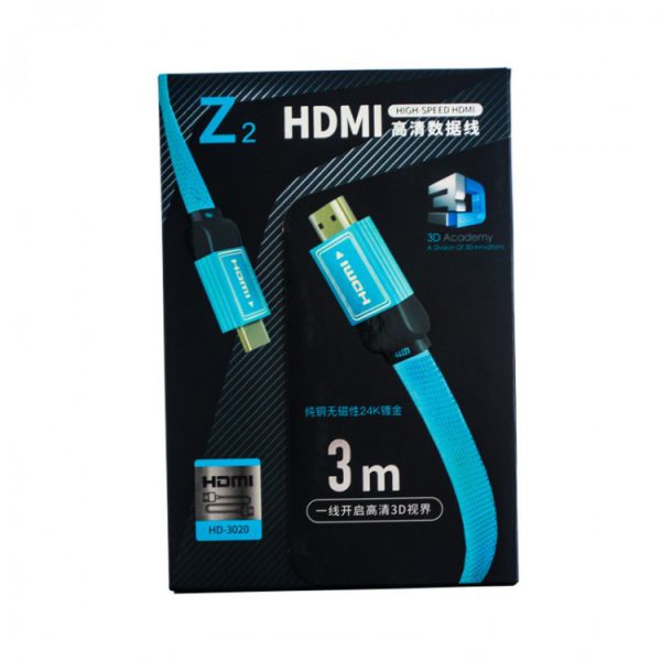 کابل 3 متری Z2 HDMI مدل HD-3020