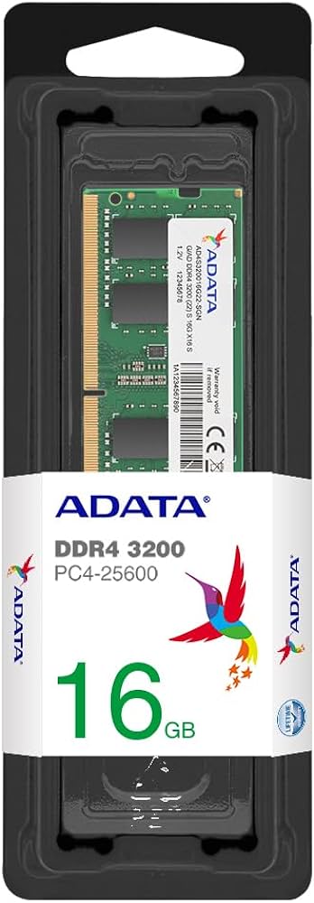 رم کامپیوتر مدل AD4U32008G22-SGN DDR4 3200MHz PC4.25600 ظرفیت 16 گیگابایت