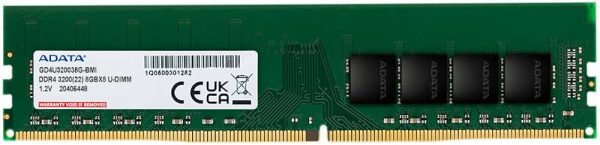 رم کامپیوتر مدل AD4U32008G22-SGN DDR4 3200MHz PC4.25600 ظرفیت 16 گیگابایت